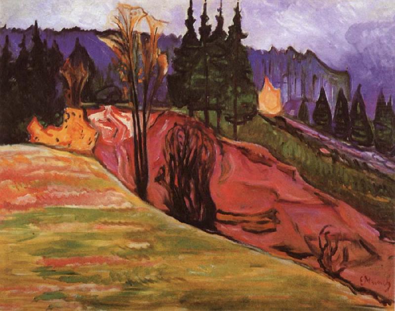 Forest, Edvard Munch